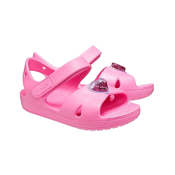 crocs™ Crocs Sandalen CLASSIC CROSS STRAP CHARM in pink lemonade