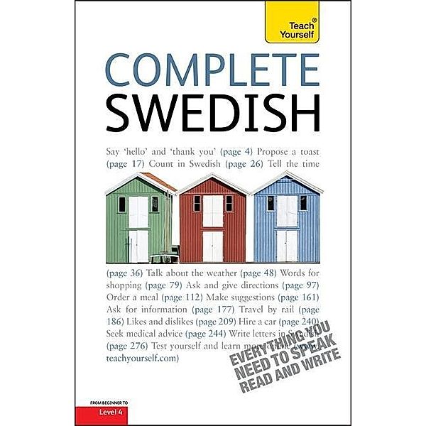Croghan, V: Complete Swedish: Teach Yourself, Vera Croghan, Ivo Holmqvist