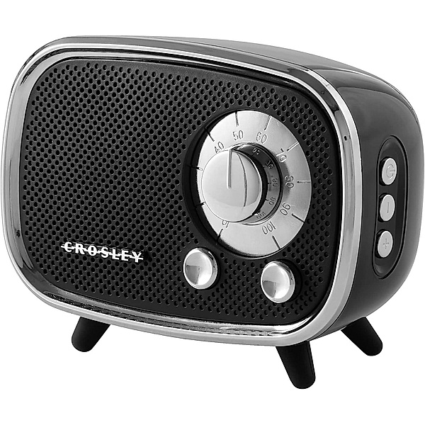 CROSLEY Rondo Bluetooth Lautsprecher (Farbe: Schwarz)