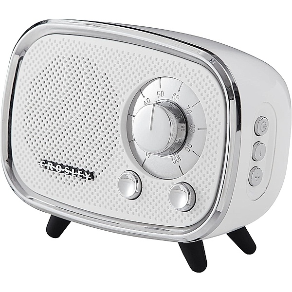 CROSLEY Rondo Bluetooth Lautsprecher (Farbe: Weiss)