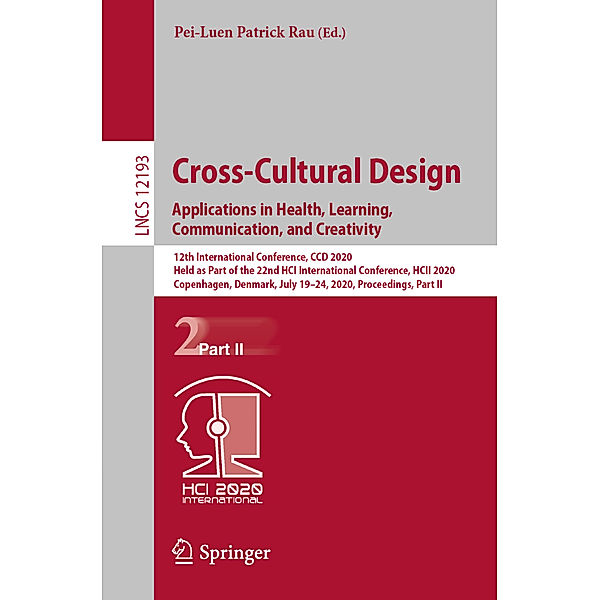 Cross-Cultural Design. Applications in Health, Learning, Communication, and Creativity