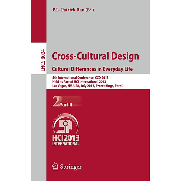Cross-Cultural Design. Cultural Differences in Everyday Life.Pt.2