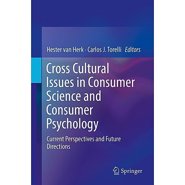 Cross Cultural Issues in Consumer Science and Consumer Psychology