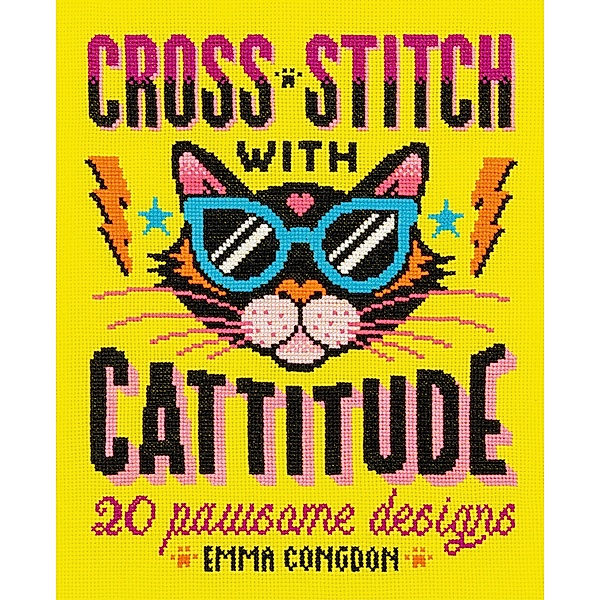 Cross Stitch with Cattitude, Emma Congdon