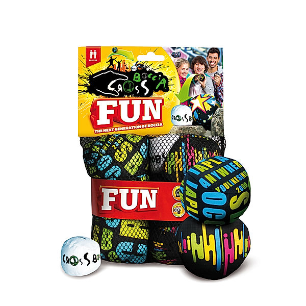 Crossboccia®-Set Fun-Pack Design Optic Equalize, für 2 Spieler