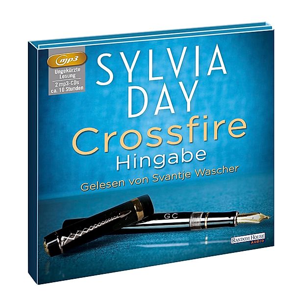 Crossfire - Hingabe, 2 MP3-CDs, Sylvia Day