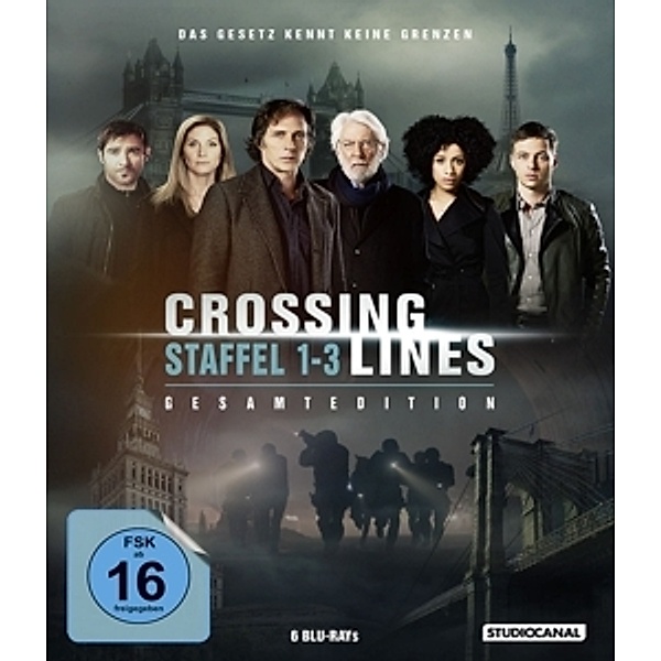 Crossing Lines - 1.-3. Staffel - Gesamtedition Gesamtedition, Donald Sutherland, William Fichtner
