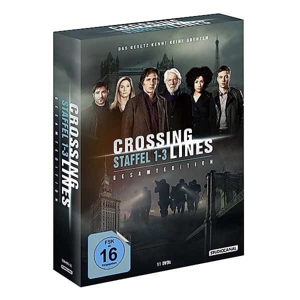 Crossing Lines - Staffel 1-3 Gesamtedition, Edward Allen Bernero, Oliver Hein-Macdonald, Christopher Smith, Corinne Marrinan, Rachel Anthony