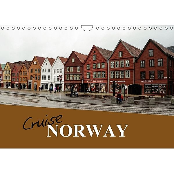 Cruise Norway (Wall Calendar 2018 DIN A4 Landscape), Sharon Poole