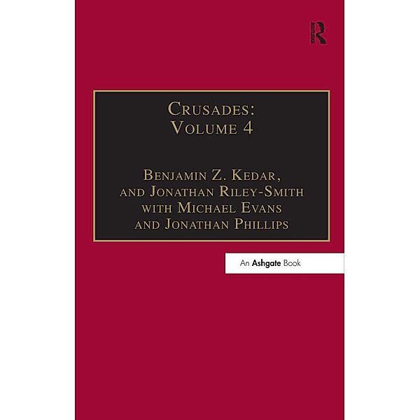 Crusades, Benjamin Z. Kedar, Jonathan Phillips, Jonathan Riley-Smith