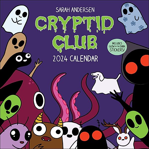 Cryptid Club 2024 Wall Calendar, Sarah Andersen