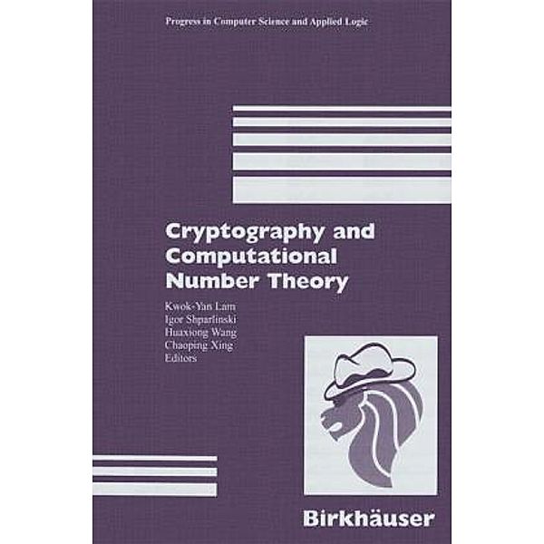 Cryptography and Computational Number Theory