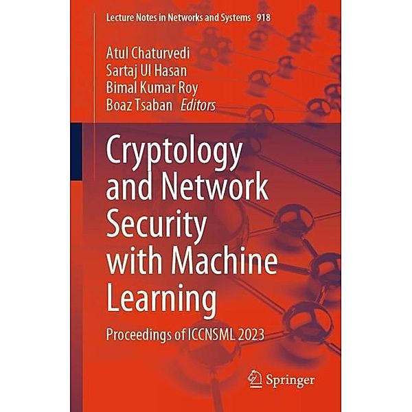 Cryptology and Network Security with Machine Learning