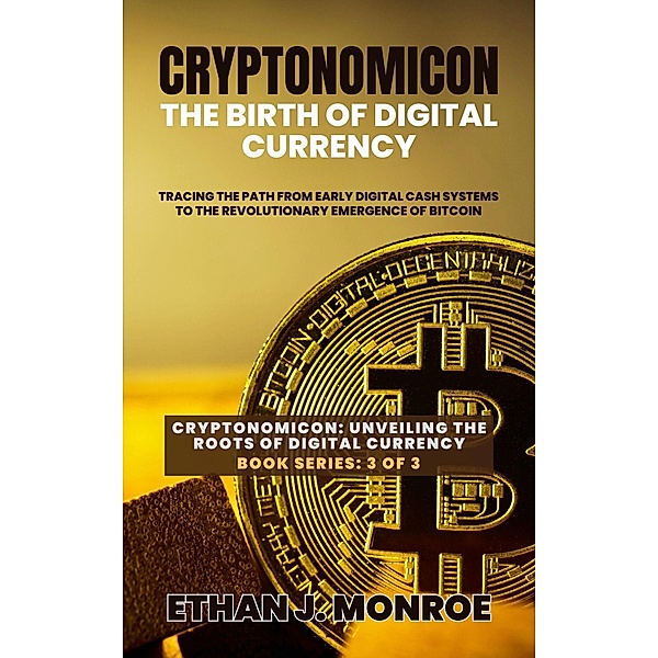 Cryptonomicon: The Birth of Digital Currency: Tracing the Path from Early Digital Cash Systems to the Revolutionary Emergence of Bitcoin (Cryptonomicon: Unveiling the Roots of Digital Currency, #3) / Cryptonomicon: Unveiling the Roots of Digital Currency, Ethan J. Monroe
