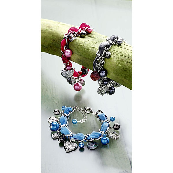 crystal blue Armband Alexa (Farbe: pink)