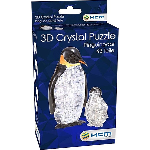 HCM Crystal Puzzle - Pinguinpaar
