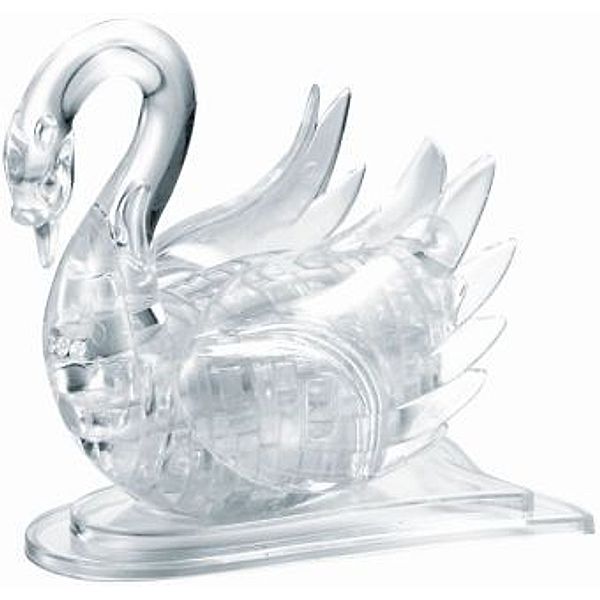 Jeruel, HCM Kinzel Crystal Puzzle - Schwan transparent (Puzzle)