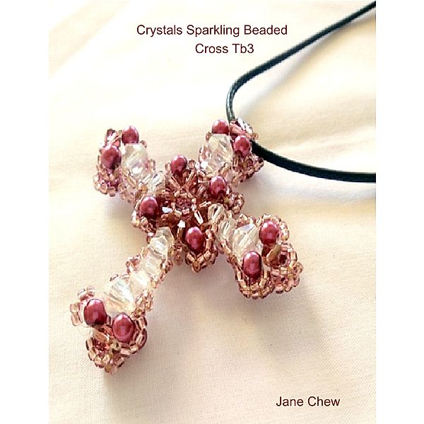 Crystals Sparkling Beaded Cross Tb3, Jane Chew