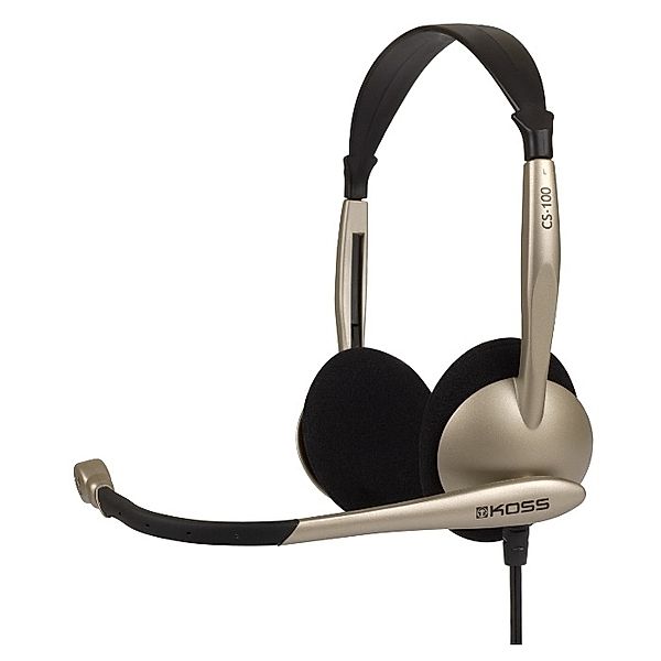 Cs100-Pc-Headset-Gold/Black, Koss Kopfhörer