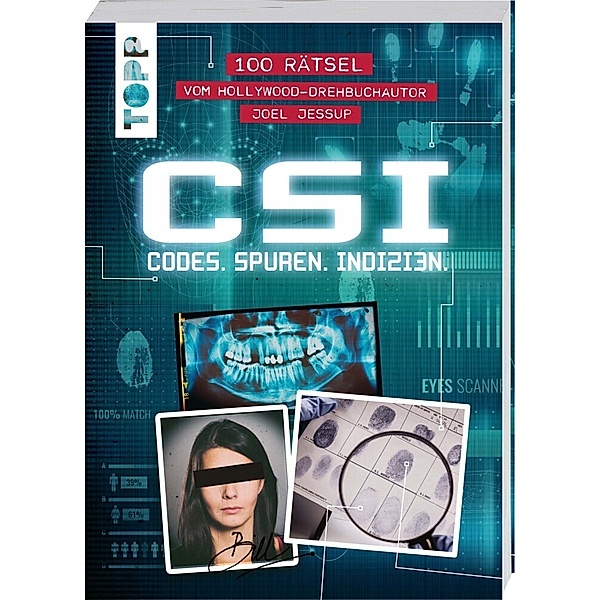 CSI: Codes, Spuren, Indizien - Rätselbuch für Fans von Crime und Forensik, Joel Jessup