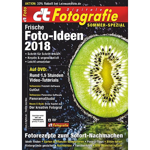 c't Fotografie Sommer-Spezial 2018 / Sommer-Spezial, c't-Fotografie-Redaktion, c't-Redaktion