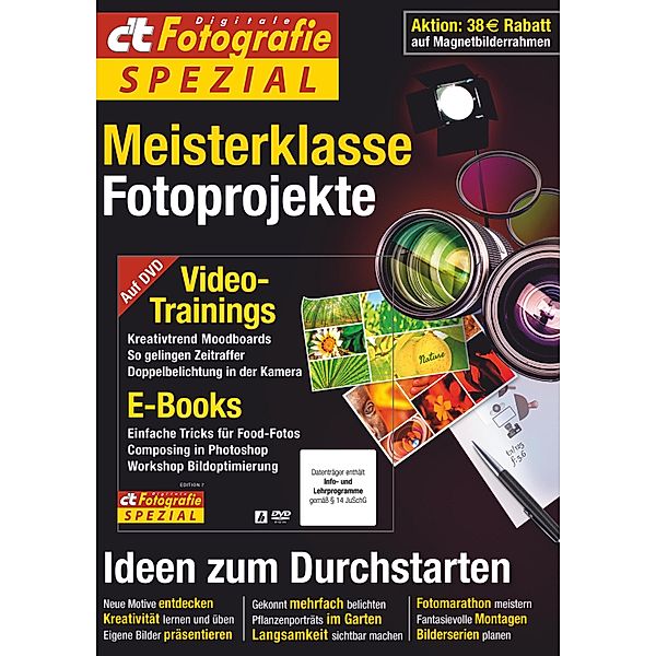 c't Fotografie Spezial: Meisterklasse Edition 7 / Meisterklasse, c't-Redaktion, c't-Fotografie-Redaktion