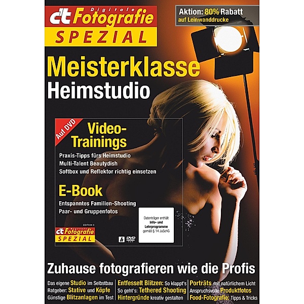 c't Fotografie Spezial: Meisterklasse Edition 8 / Meisterklasse, c't-Fotografie-Redaktion, c't-Redaktion