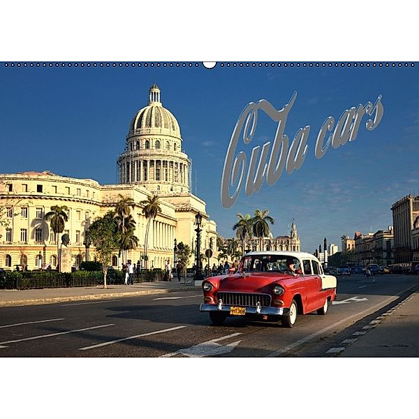 Cuba Cars (CH-Version) (Wandkalender 2014 DIN A2 quer), André Krajnik