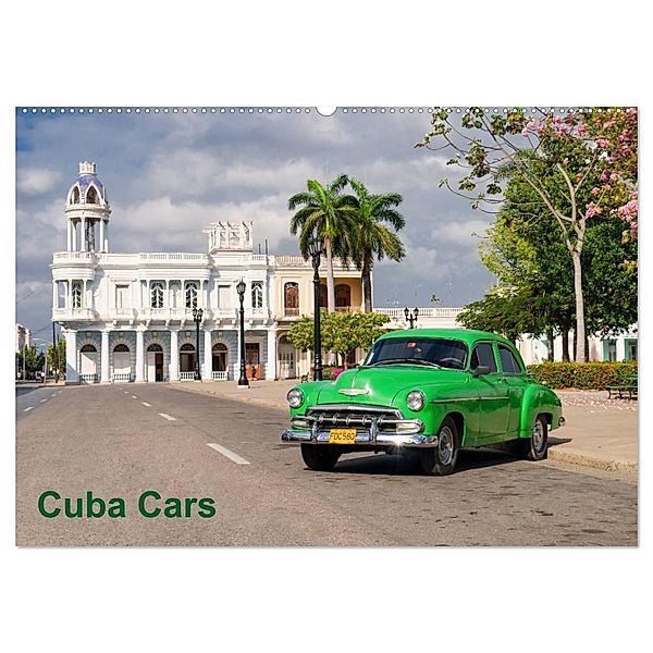 Cuba Cars (Wandkalender 2024 DIN A2 quer), CALVENDO Monatskalender, Jürgen Klust