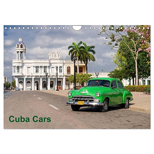 Cuba Cars (Wandkalender 2024 DIN A4 quer), CALVENDO Monatskalender, Jürgen Klust
