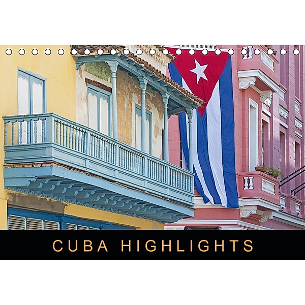Cuba Highlights (Tischkalender 2020 DIN A5 quer), Martin Ristl