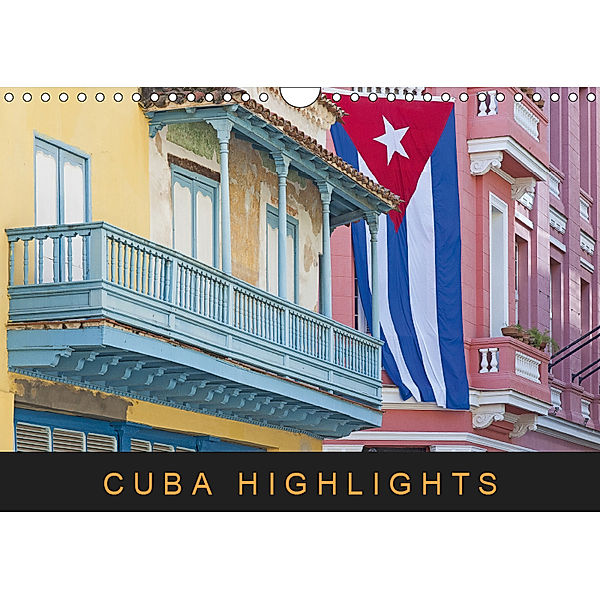 Cuba Highlights (Wandkalender 2019 DIN A4 quer), Martin Ristl