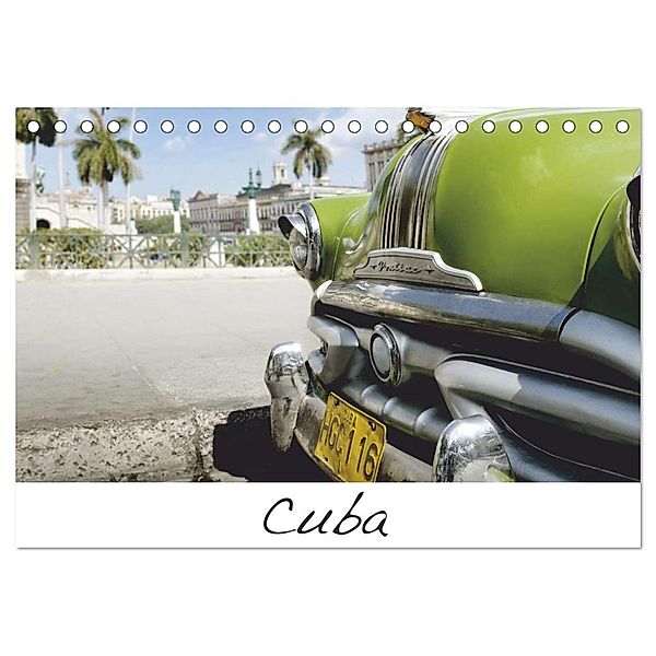 Cuba (Tischkalender 2024 DIN A5 quer), CALVENDO Monatskalender, studio visuell photography