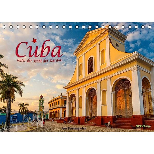 Cuba - Unter der Sonne der Karibik (Tischkalender 2023 DIN A5 quer), Jens Benninghofen
