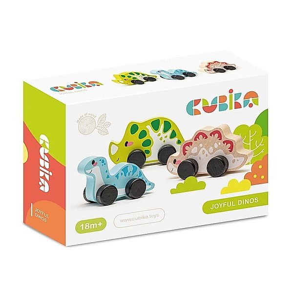 cubika cubika - Happy Dinos im Set, 3 Stk.