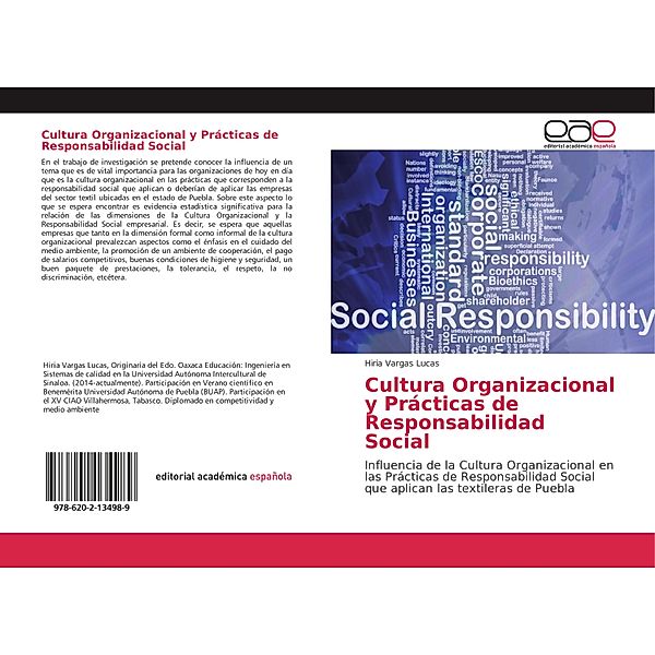 Cultura Organizacional y Prácticas de Responsabilidad Social, Hiria Vargas Lucas