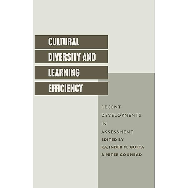 Cultural Diversity And Learning Efficiency, Peter Coxhead, Rajinder M Gupta