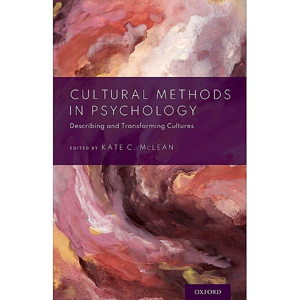 Cultural Methods in Psychology, Kate C. McLean