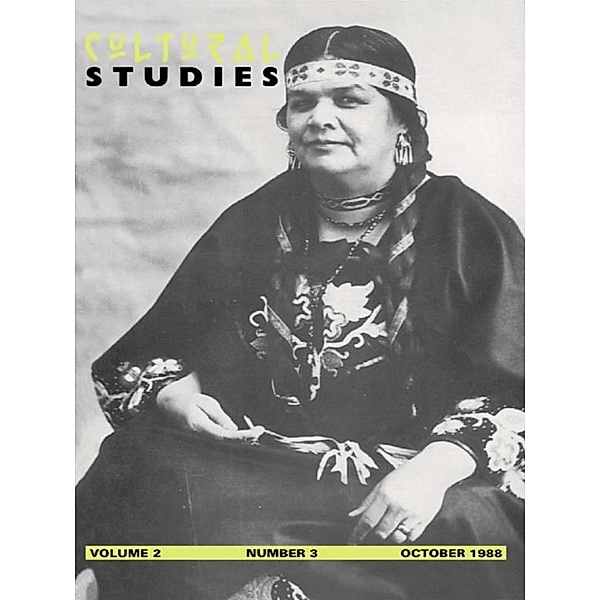Cultural Studies (Volume 2 Issue 3)