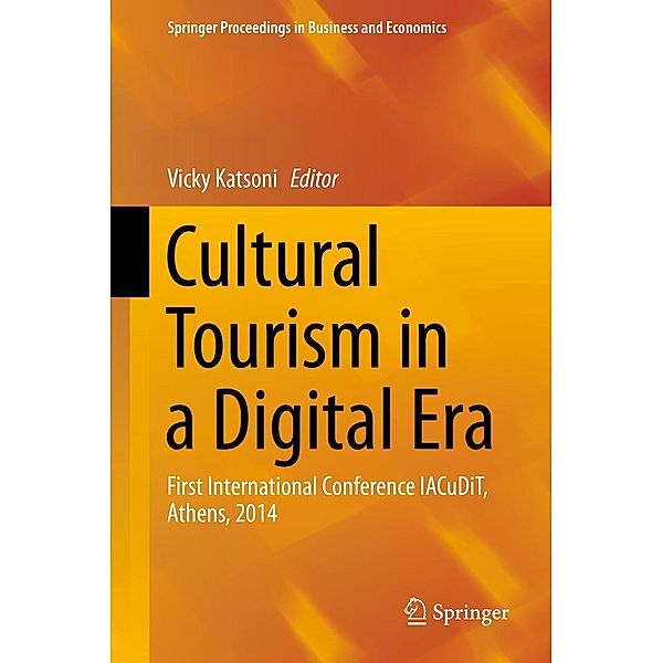 Cultural Tourism in a Digital Era / Springer Proceedings in Business and Economics