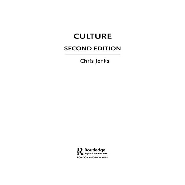 Culture, Chris Jenks