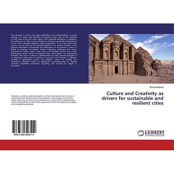 Culture and Creativity as drivers for sustainable and resilient cities, Ahmad Afaneh