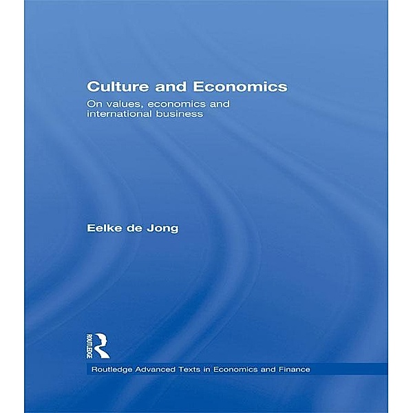 Culture and Economics, Eelke De Jong