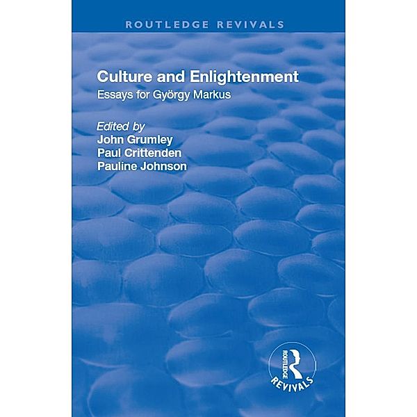 Culture and Enlightenment, Paul Crittenden