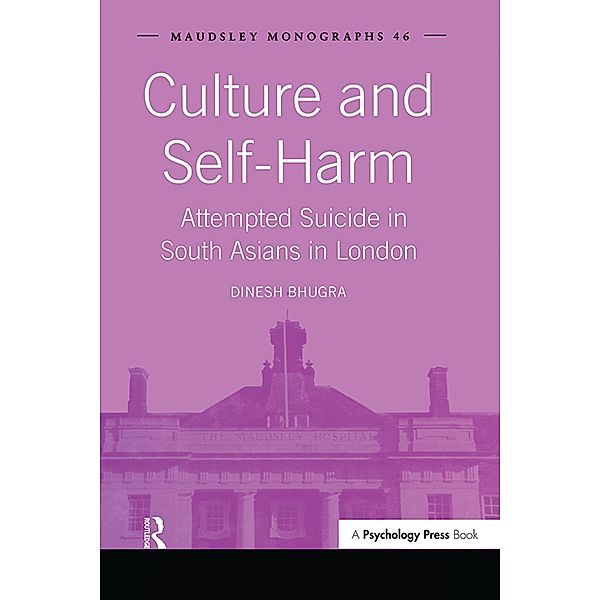 Culture and Self-Harm, Dinesh Bhugra