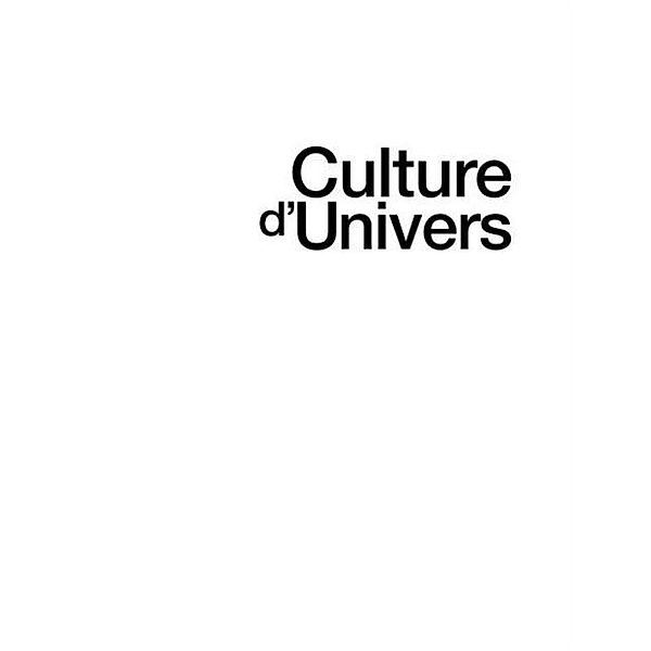 Culture d'Univers / Innovation, Frank Beau