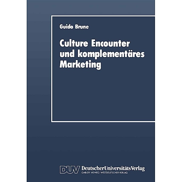 Culture Encounter and komplementäres Marketing, Guido Brune