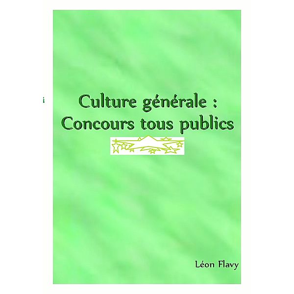 CULTURE GENERALE : LE SPORT*****, leon flavy