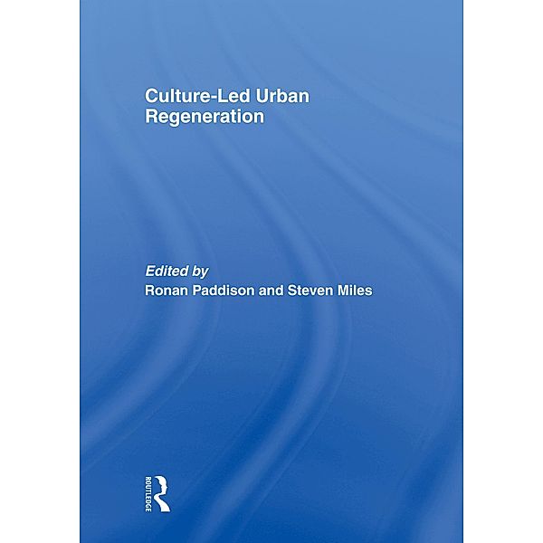 Culture-Led Urban Regeneration