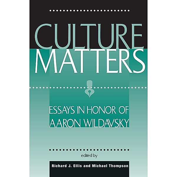 Culture Matters, Richard J Ellis